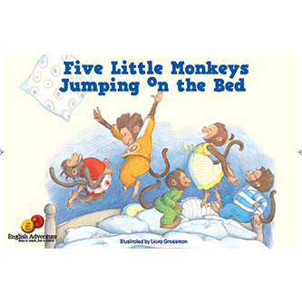 Five Little Monkeys Jumping on the Bed - English Adventure